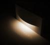 Lisca Aluminium Black Rectangular LED Step or Wall Light IP65